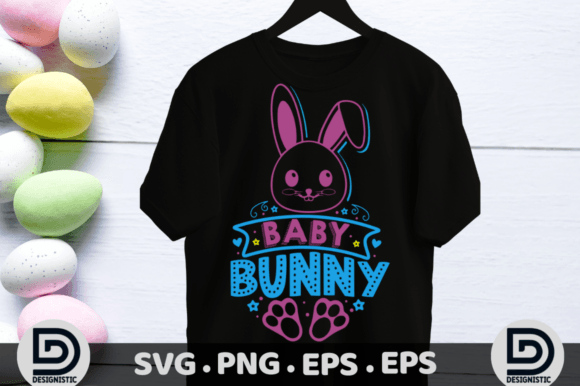 Baby Bunny SVG, Kids Easter Svg