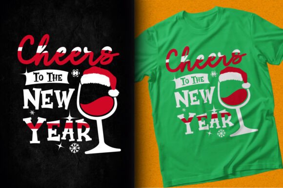 Cheers to the New Year Christmas Design