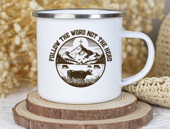 Follow the Word Not the Herd Png, Chris T-Shirt Designs