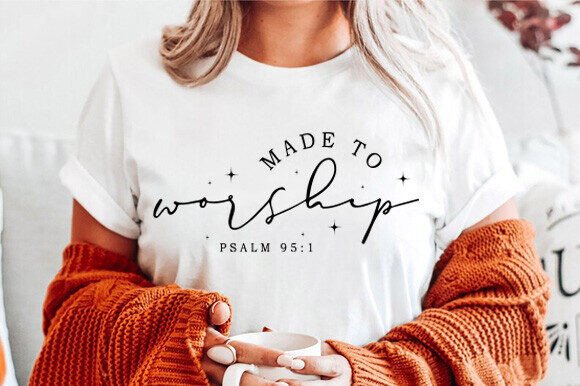 Made to Worship Svg, Bible Verse SVG PNG