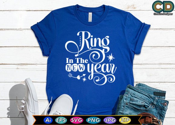 Ring in the New Year T-Shirt Designs