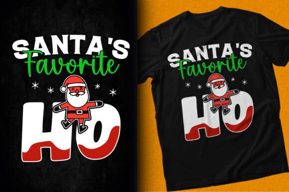 Santa’s Favorite Ho Christmas SVG Shirts